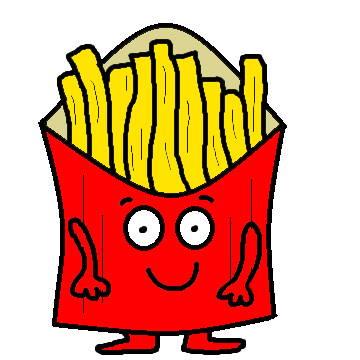 Food Clipart- French Fries Clipart
